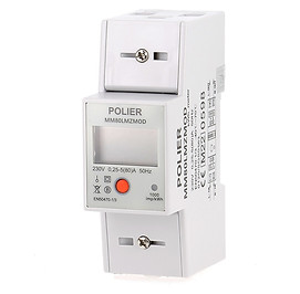 MM80LMZMOD Compteur électrique POLIER Face