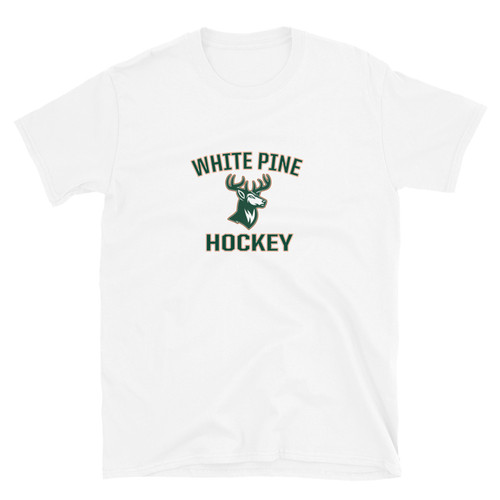 Hockey Tシャツ: Got Puck ホワイト White Pine Hockey