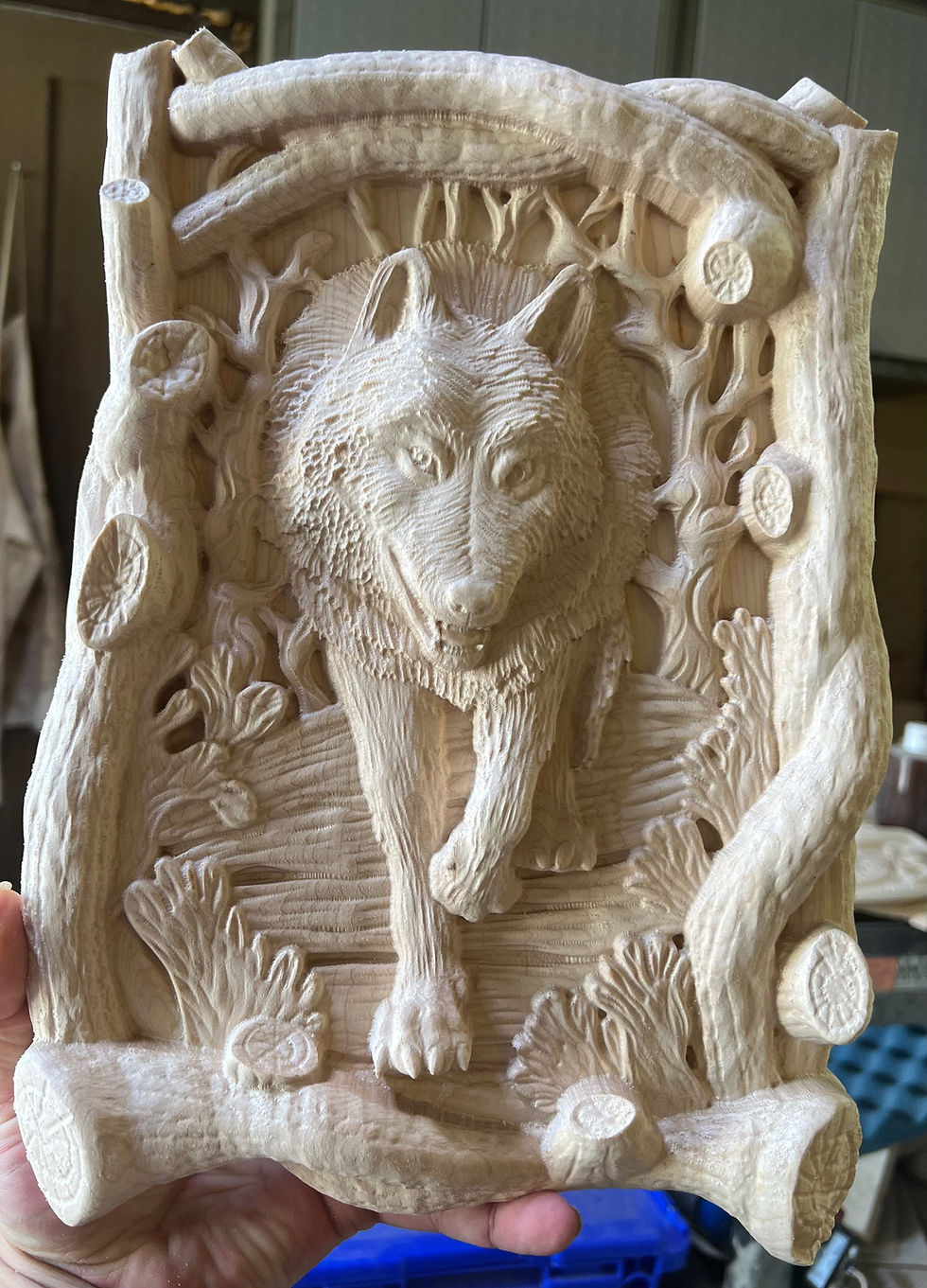 Thumbnail: 3D stl file Wolf