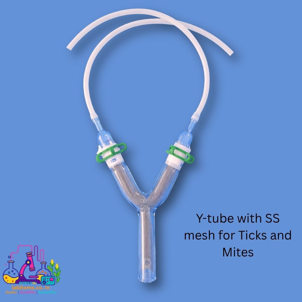 Y-tube for insect olfactometer for Ticks and Mites - Small