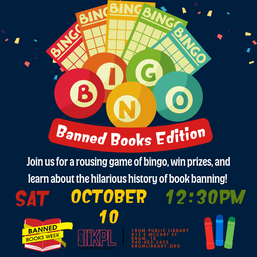 BINGO: Banned Books Edition