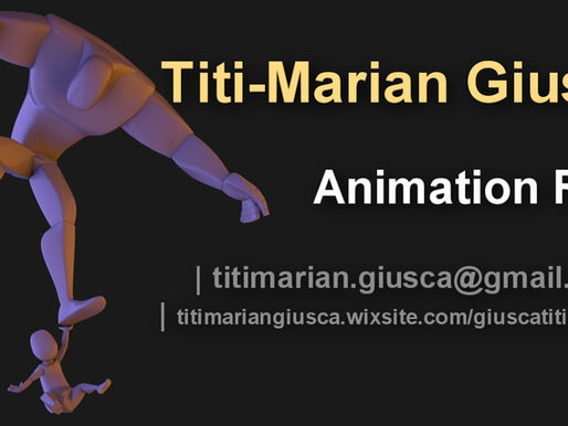 3D Animation Reel | Titi-Marian Giusca