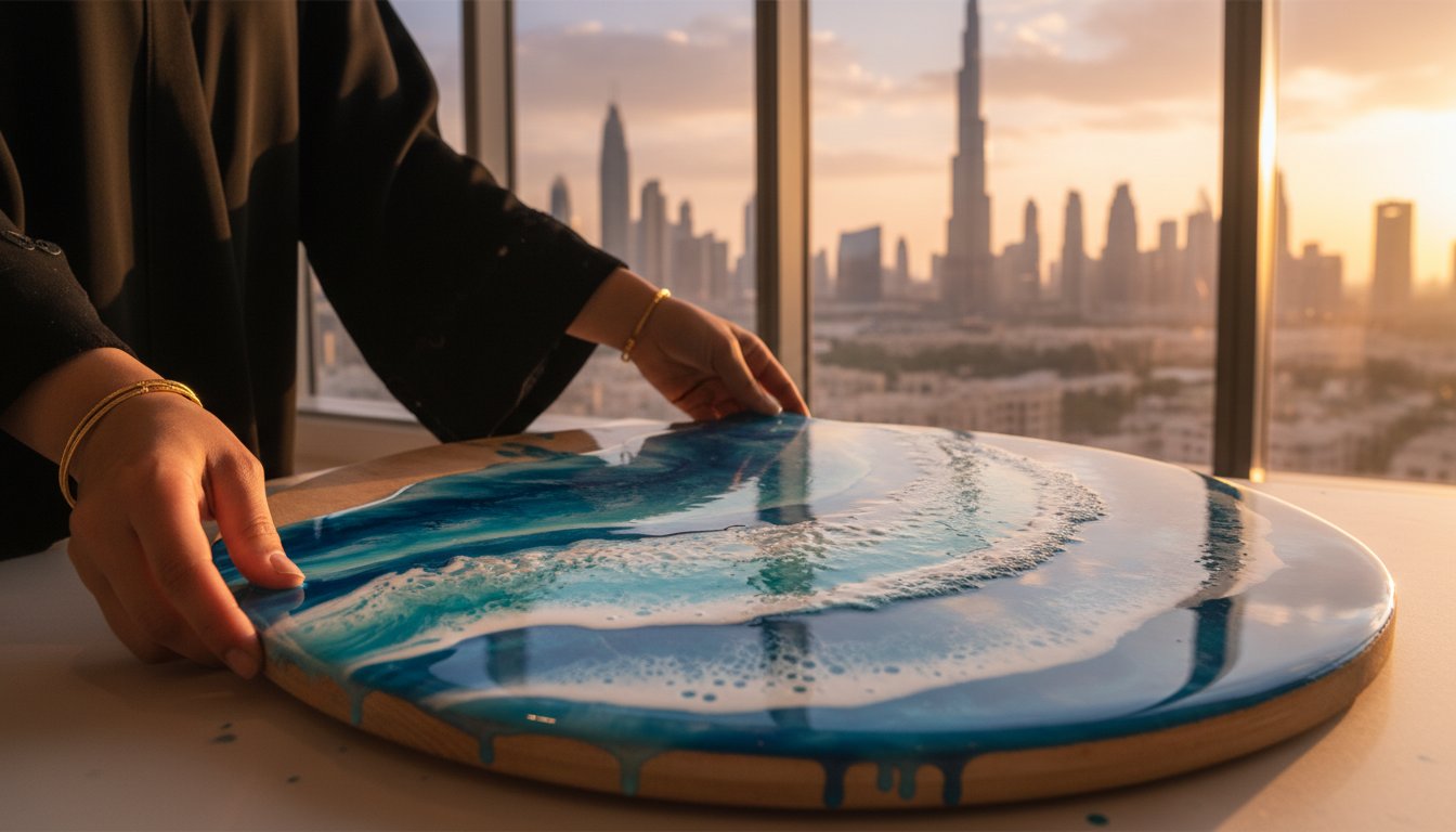 Book Your First Resin Art Class in Dubai: A Journey of Creative Wellness