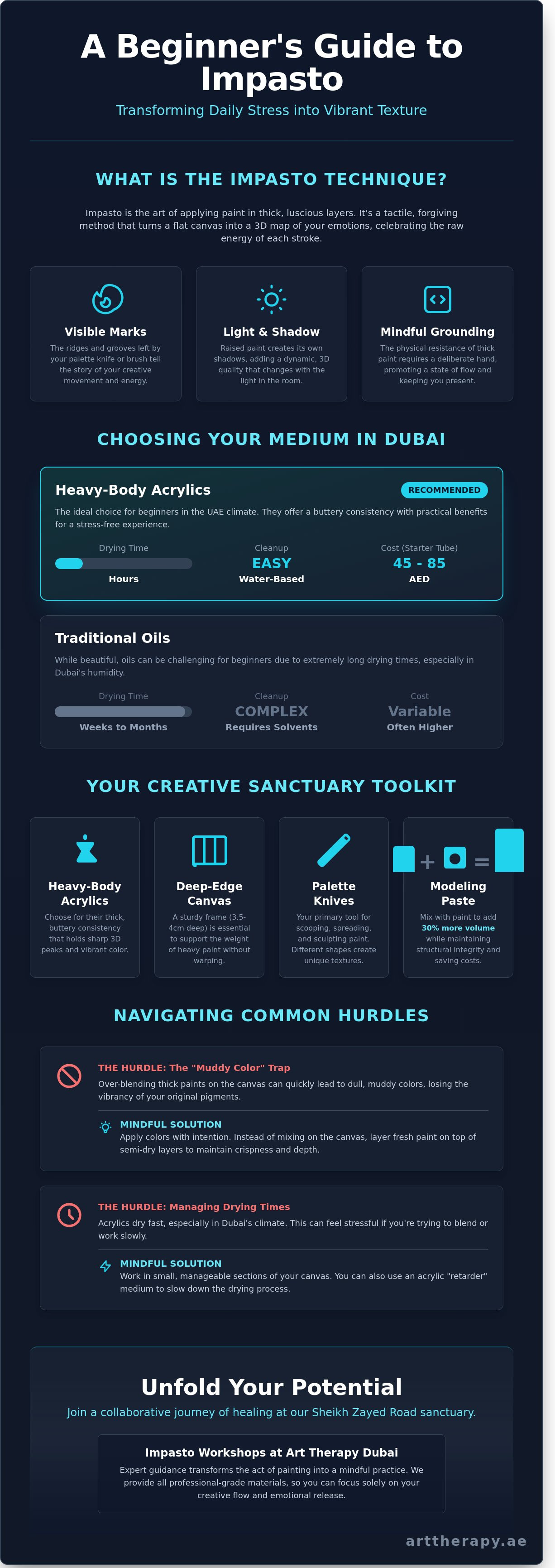 Impasto technique for beginners