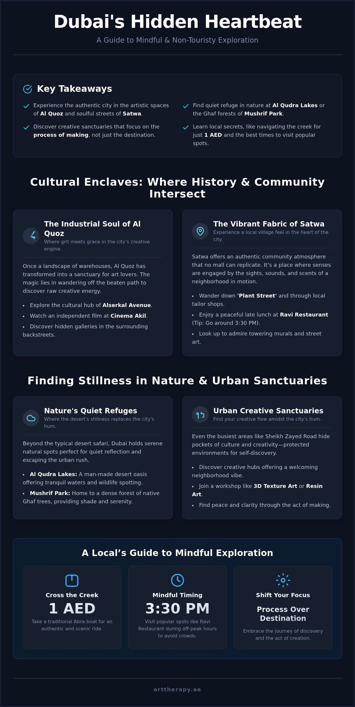 Non-touristy things to do in dubai