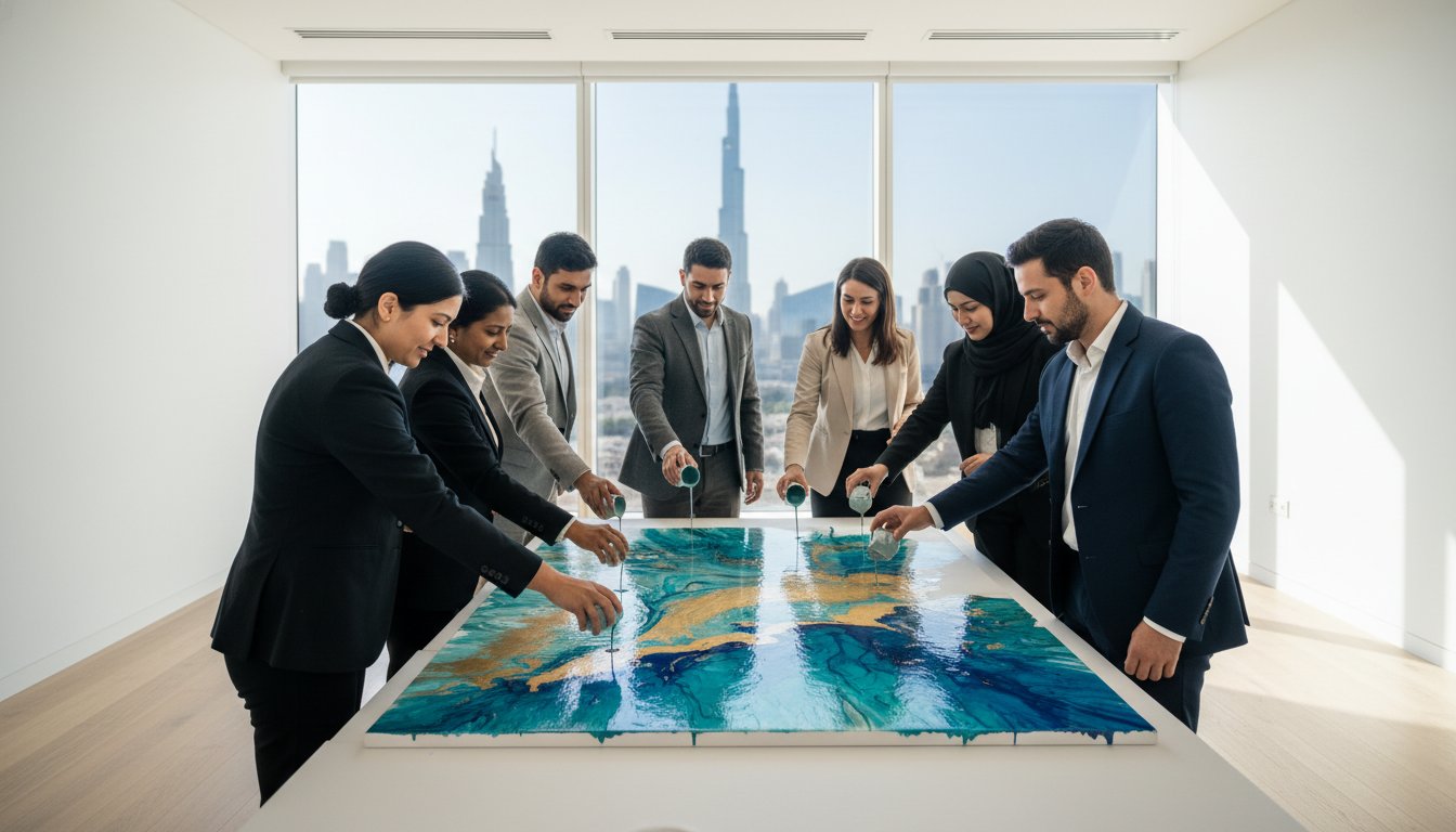 Workplace Stress Management in Dubai: Finding Calm Through Creative Expression