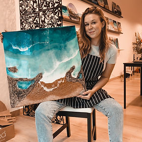 Art Therapy Resin art workshop