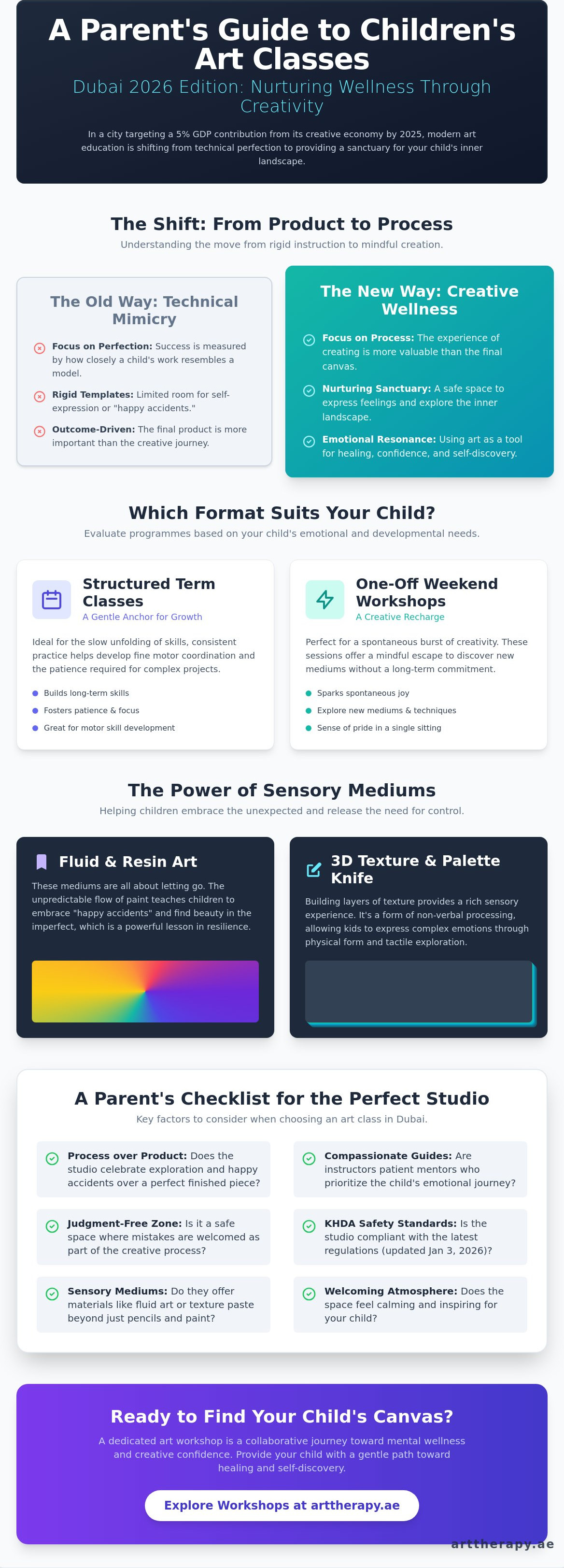 Children's art classes dubai