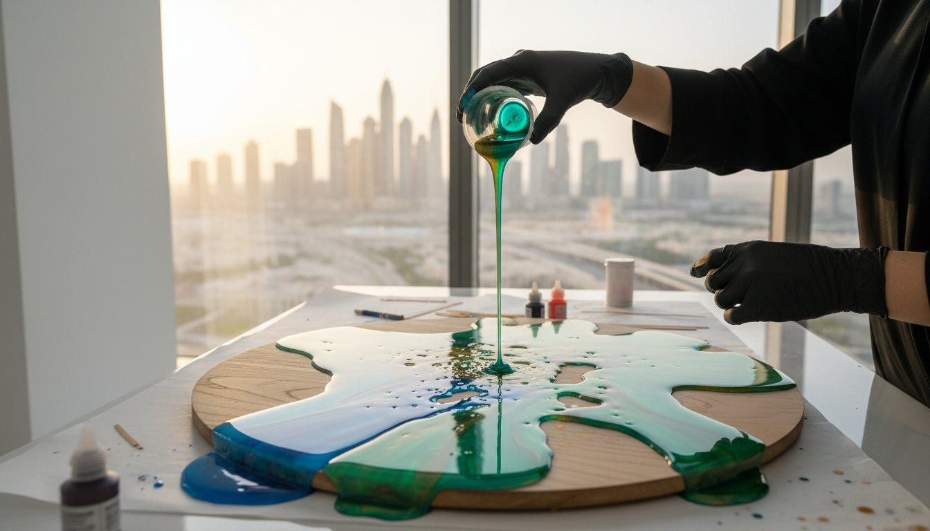 Book Resin Art Class Dubai: Find Your Creative Sanctuary at Art Therapy