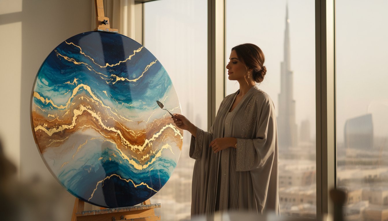 7 Inspiring Resin Art Ideas for Your Dubai Home: A 2026 Creative Guide