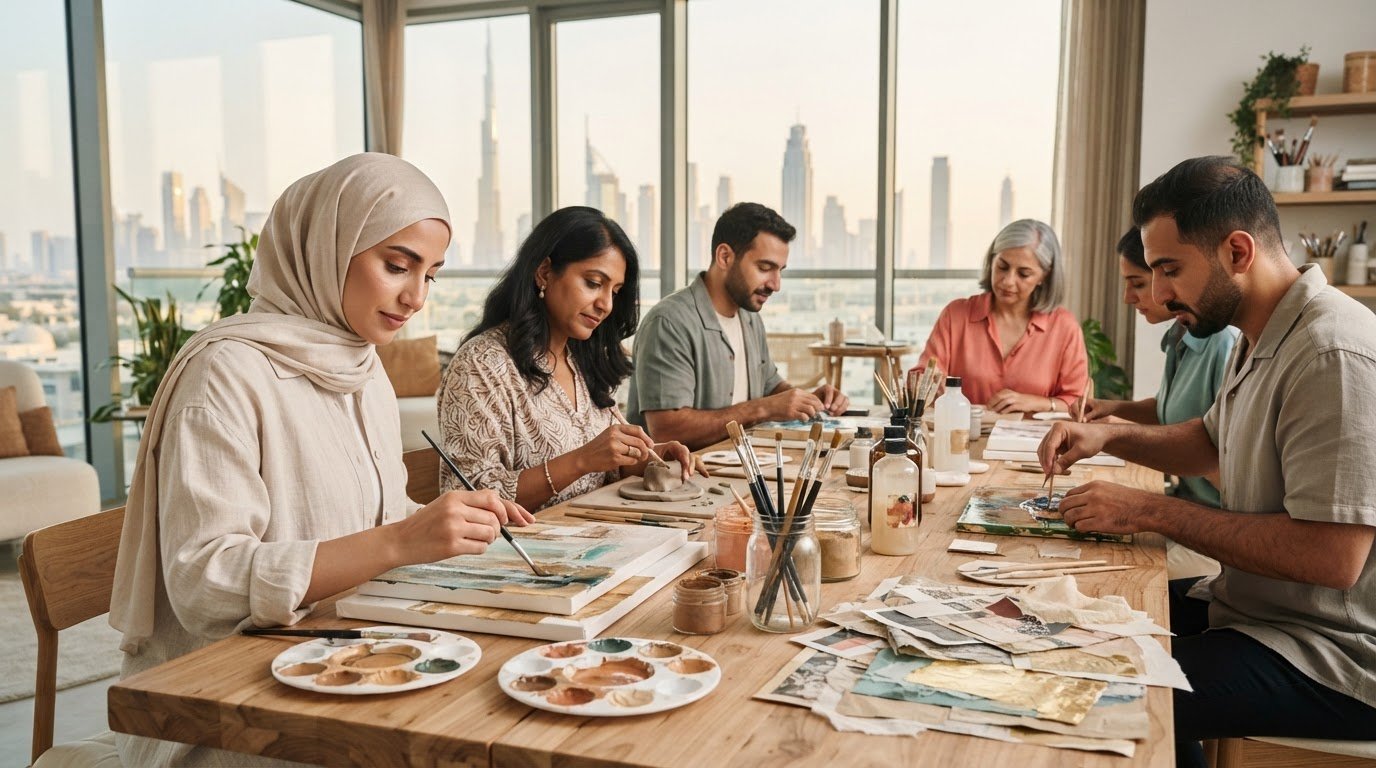 Mindful Art Workshops in Dubai for Adults