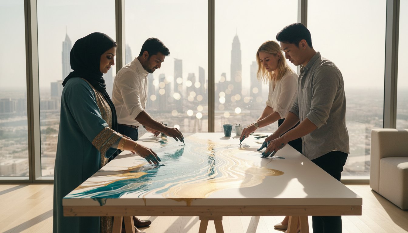 10 Powerful Benefits of Art for Team Building in Dubai’s 2026 Corporate Landscape