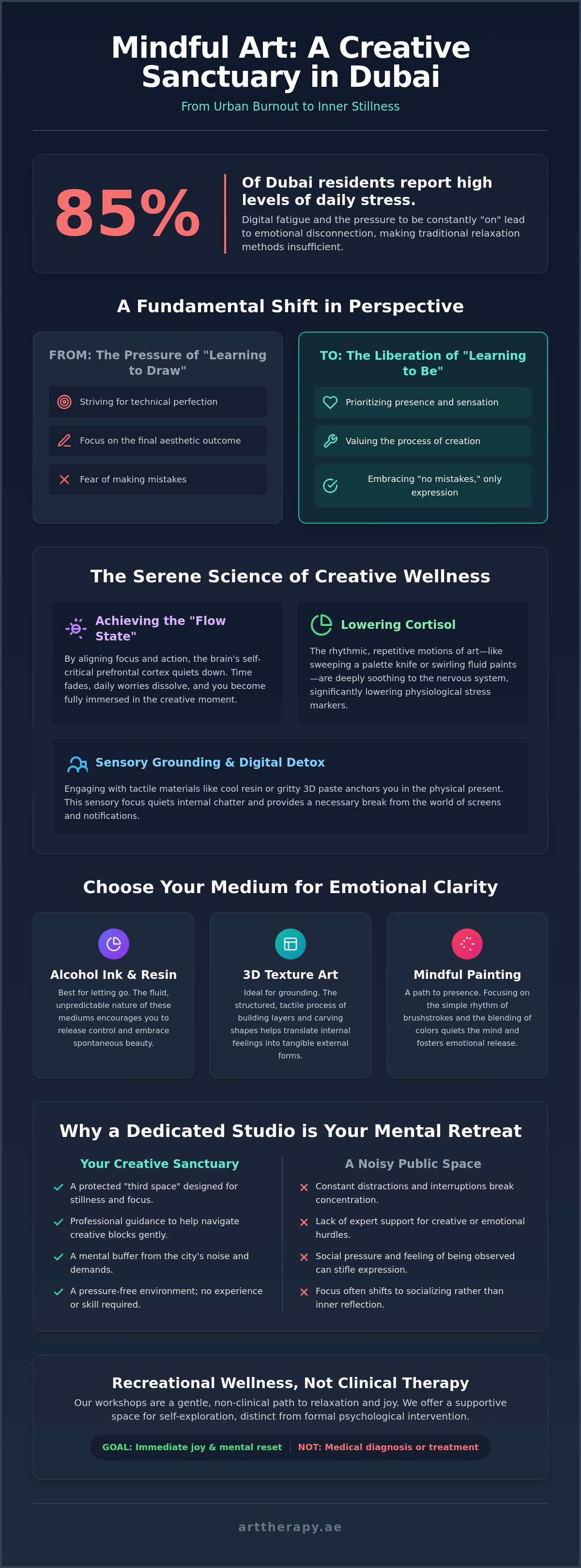 Mindful art classes dubai