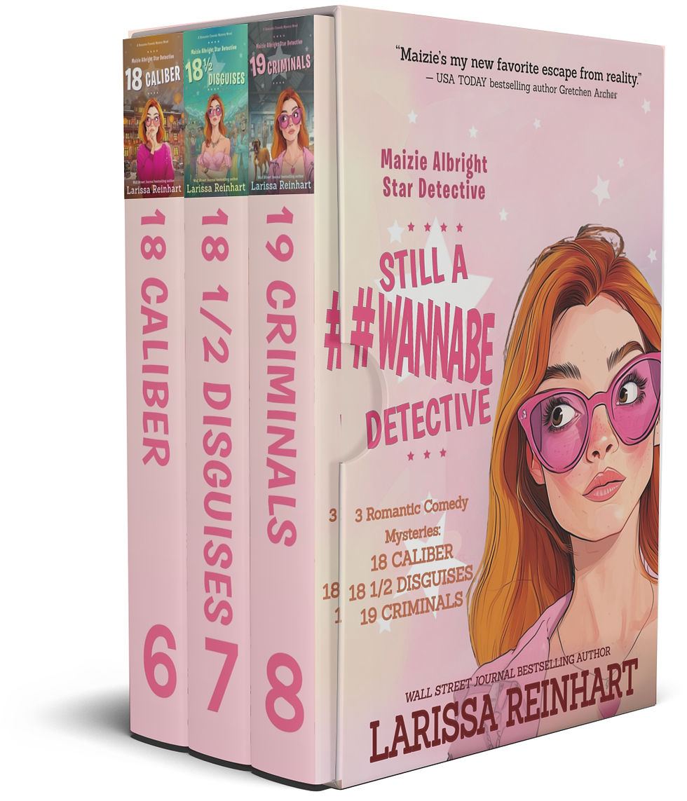 Still A #WannabeDetective, Maizie Albright Star Detective Omnibus 3 by Larissa Reinhart
