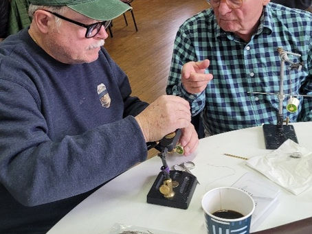 Fly Tying at the American Legion
