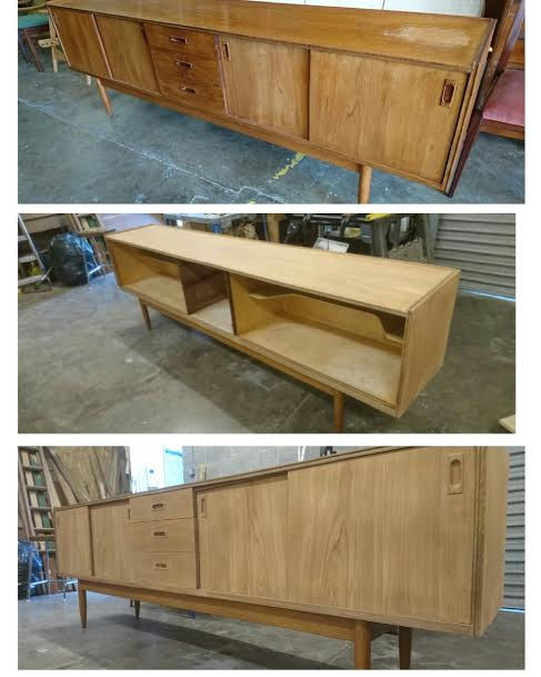 Vintage sideboard restoration