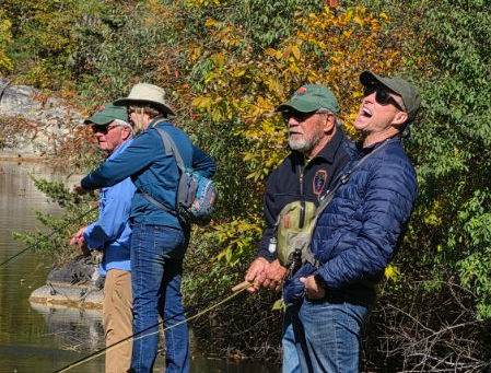 Limestone, the last outing of the year, now it's on to fly tying