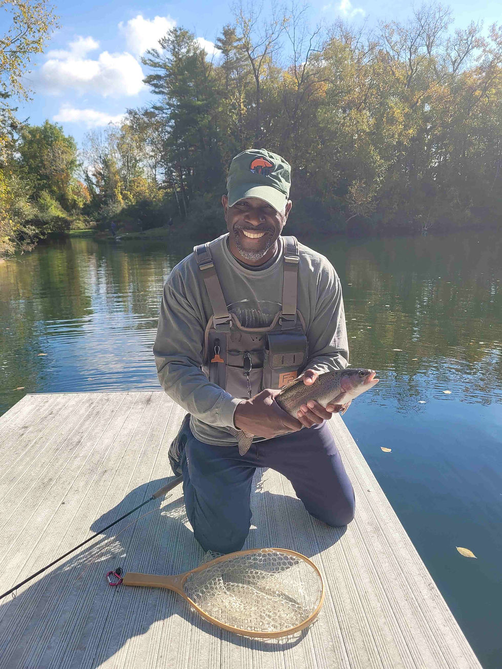 Jim with 1 of his two for the day