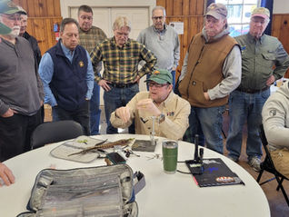 Fly Tyin at the American Legion, Two New Vets
