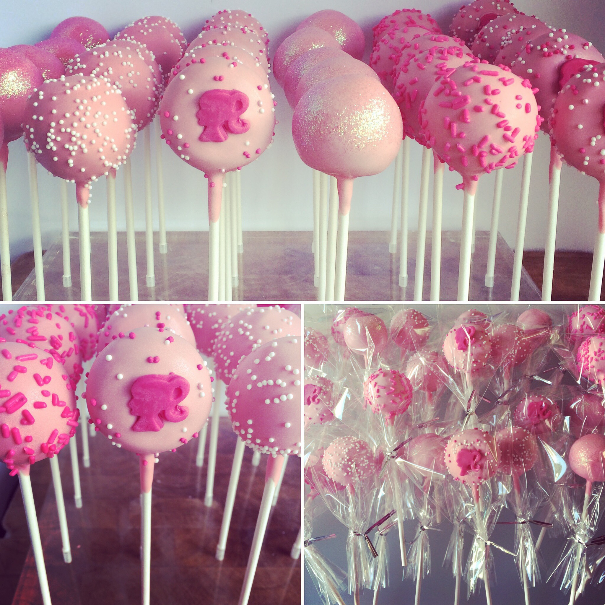 Barbie Themed Party Pops