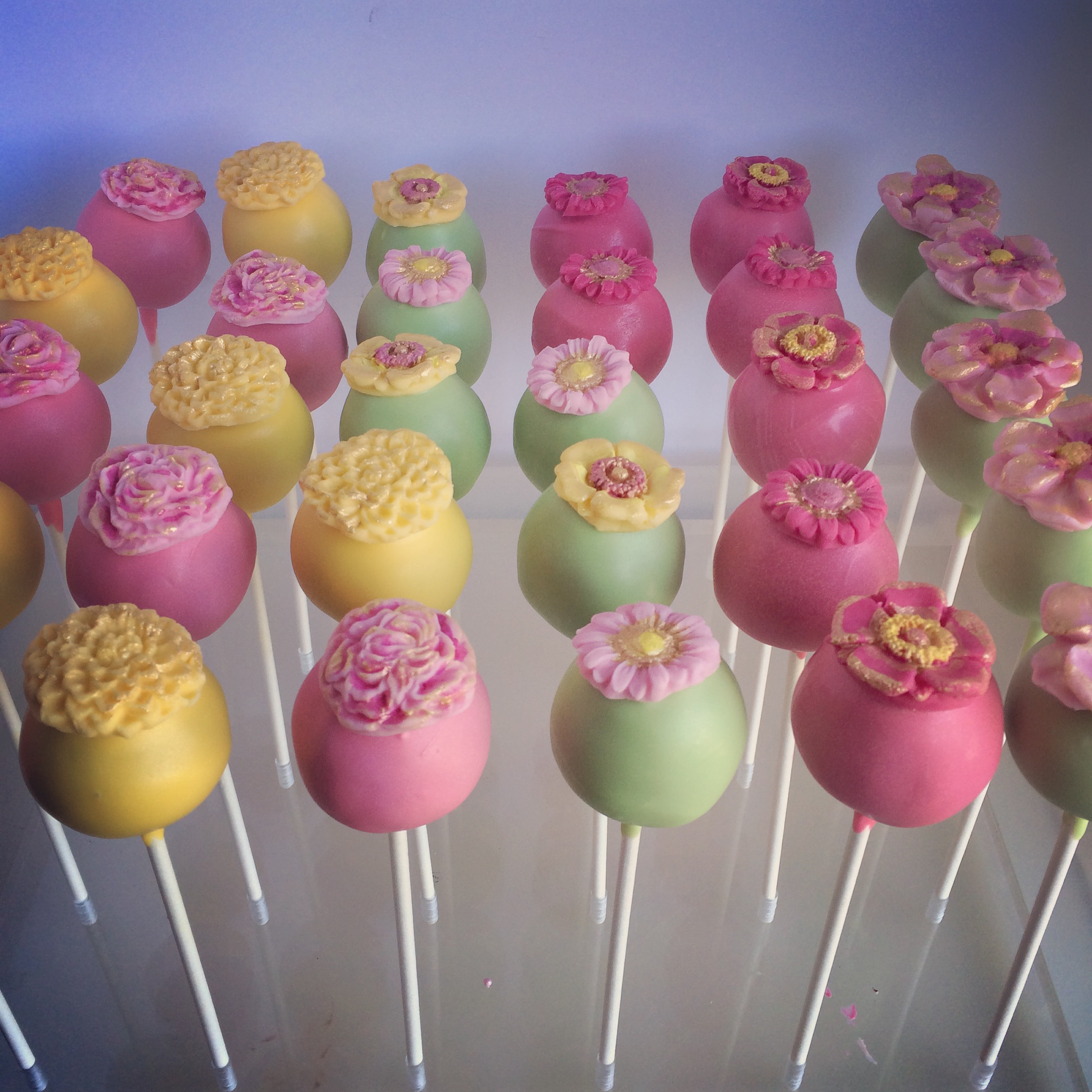 Pastel flowers