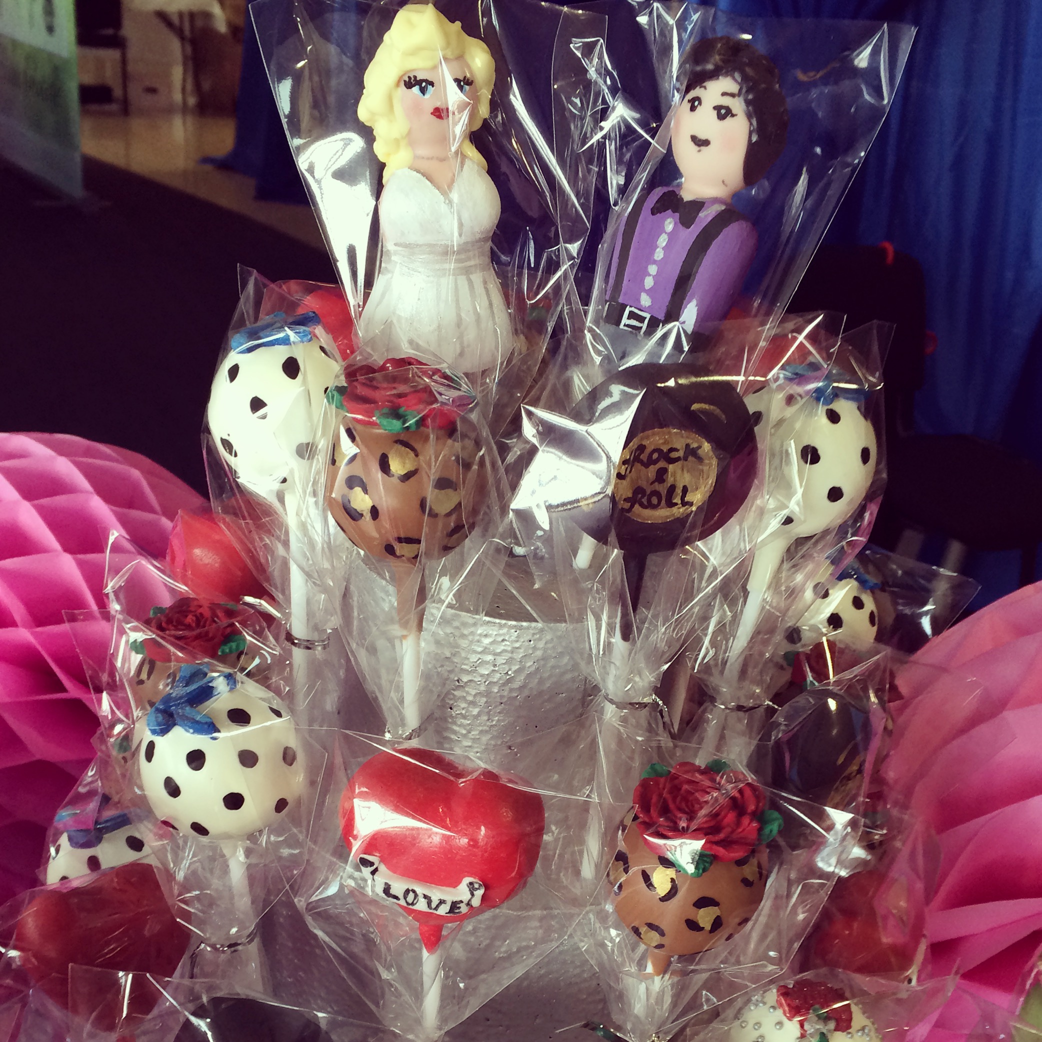 Rock & Roll Wedding Display