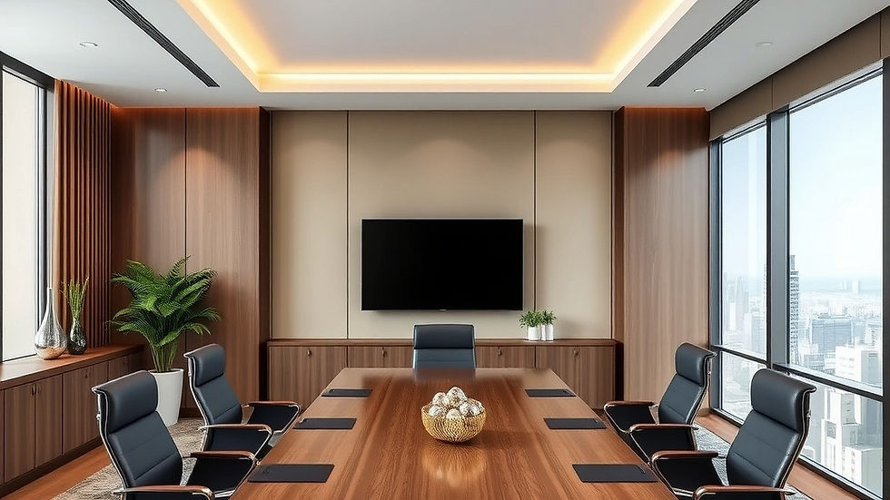 Ambiente corporativo estratégico projetado para produtividade e crescimento empresarial