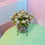 Thumbnail: Artificial White Daisies and Greenery Arrangement in Decorative Pot
