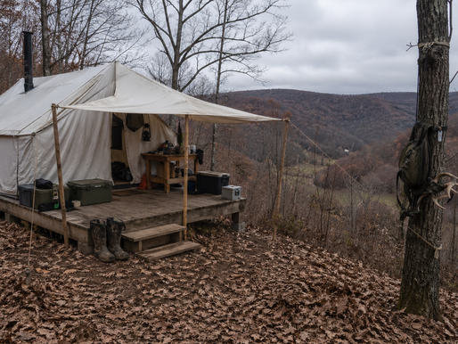 A well-planned deer camp can make your whole fall hunt smoother. Here’s why outfitter tents work so well in Kentucky and why a solid tent platform is one of the smartest camp upgrades you can make.