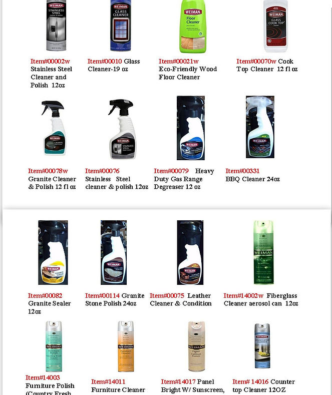 house hold chemicals