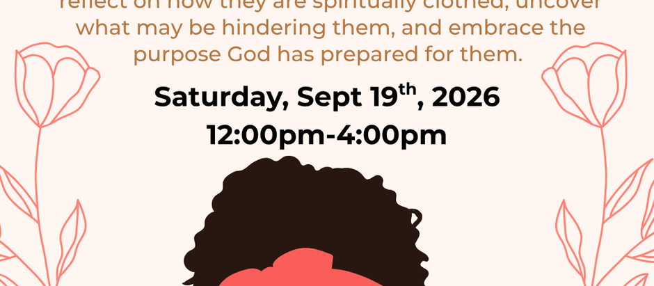 Sister's Fellowship: Clothed In Purpose