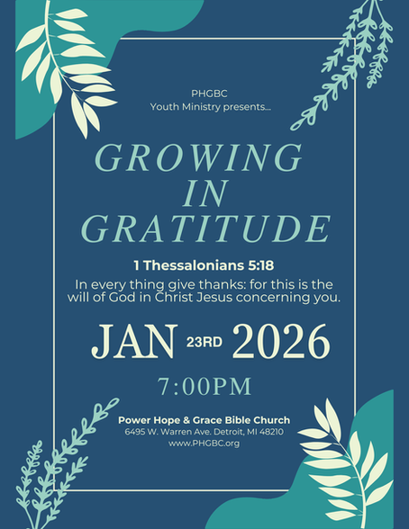 Growing in Gratitude 