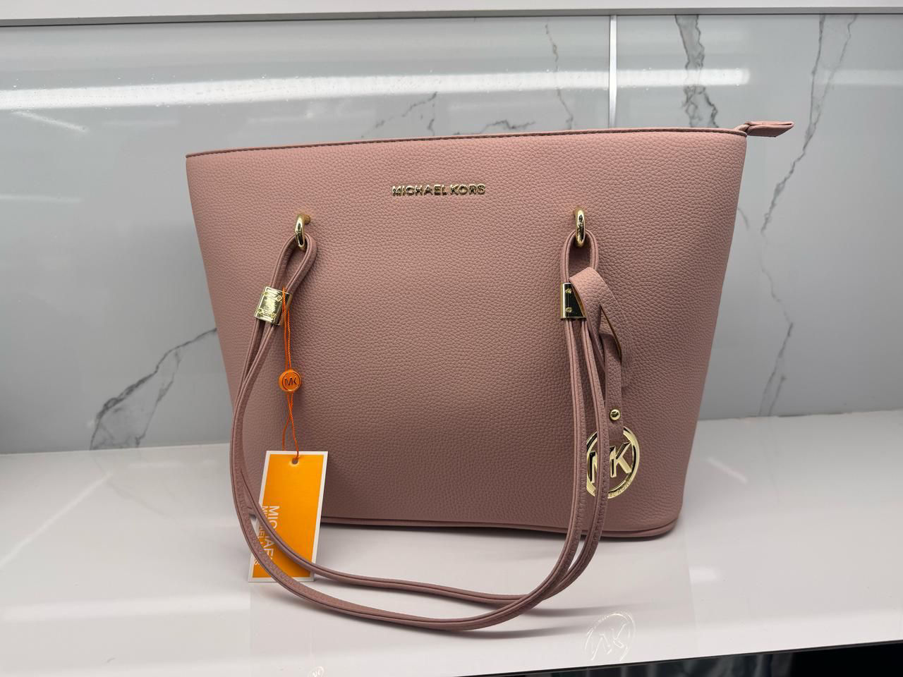 M K Jumbo Bag with Pouch
