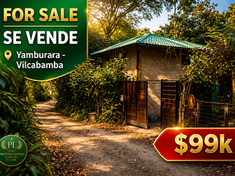 Fully Renovated Riverside Home in Vilcabamba, just 10 minutes from Downtown - Turnkey Property