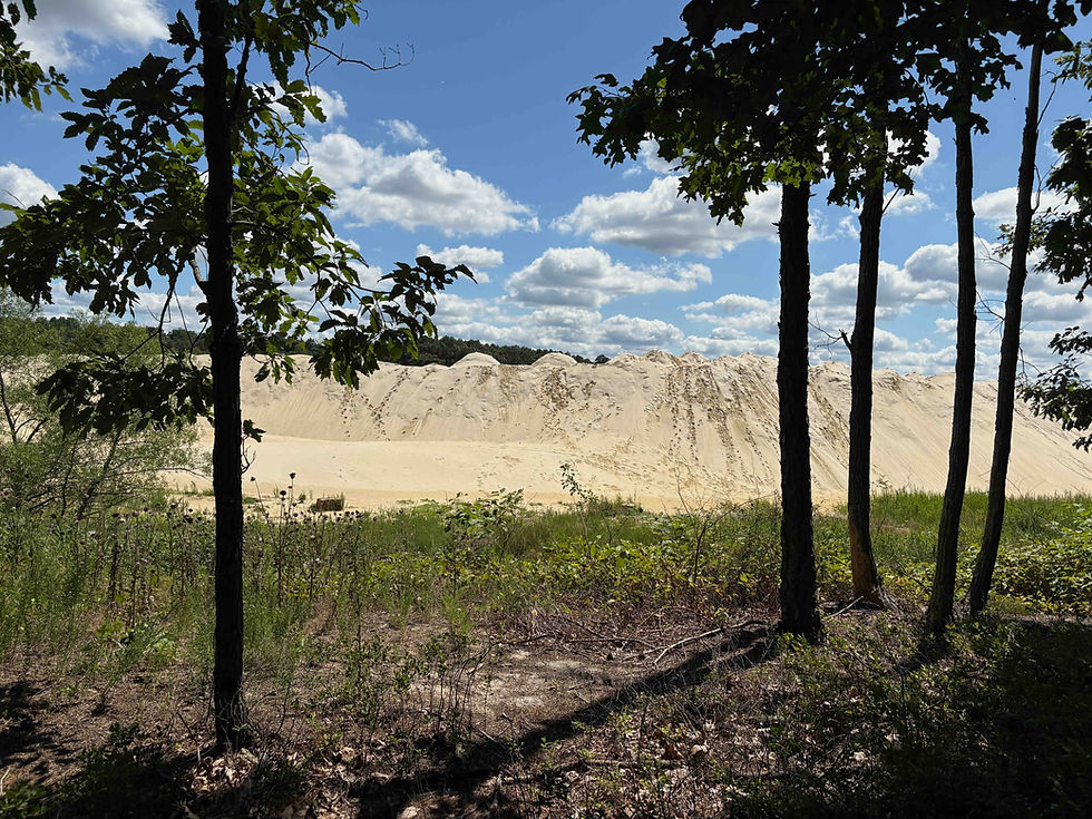 Sand Quarry at Blueberry Hill Photo: Miriam