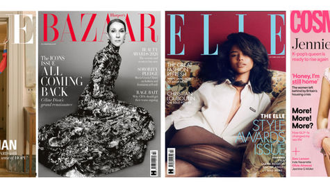 Monthly Fashion Covers Round Up by Daniel