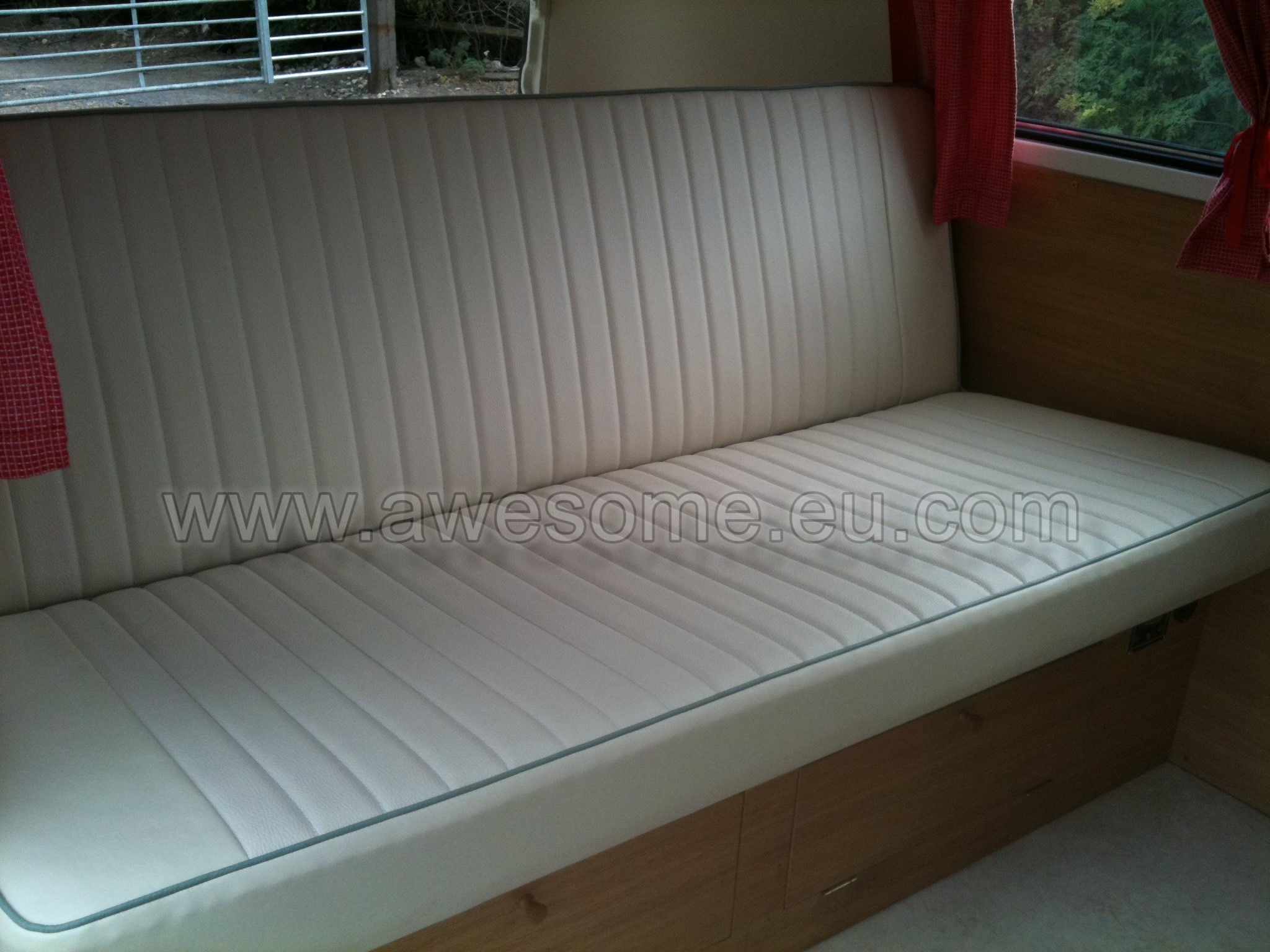 Splits screen campervan interior