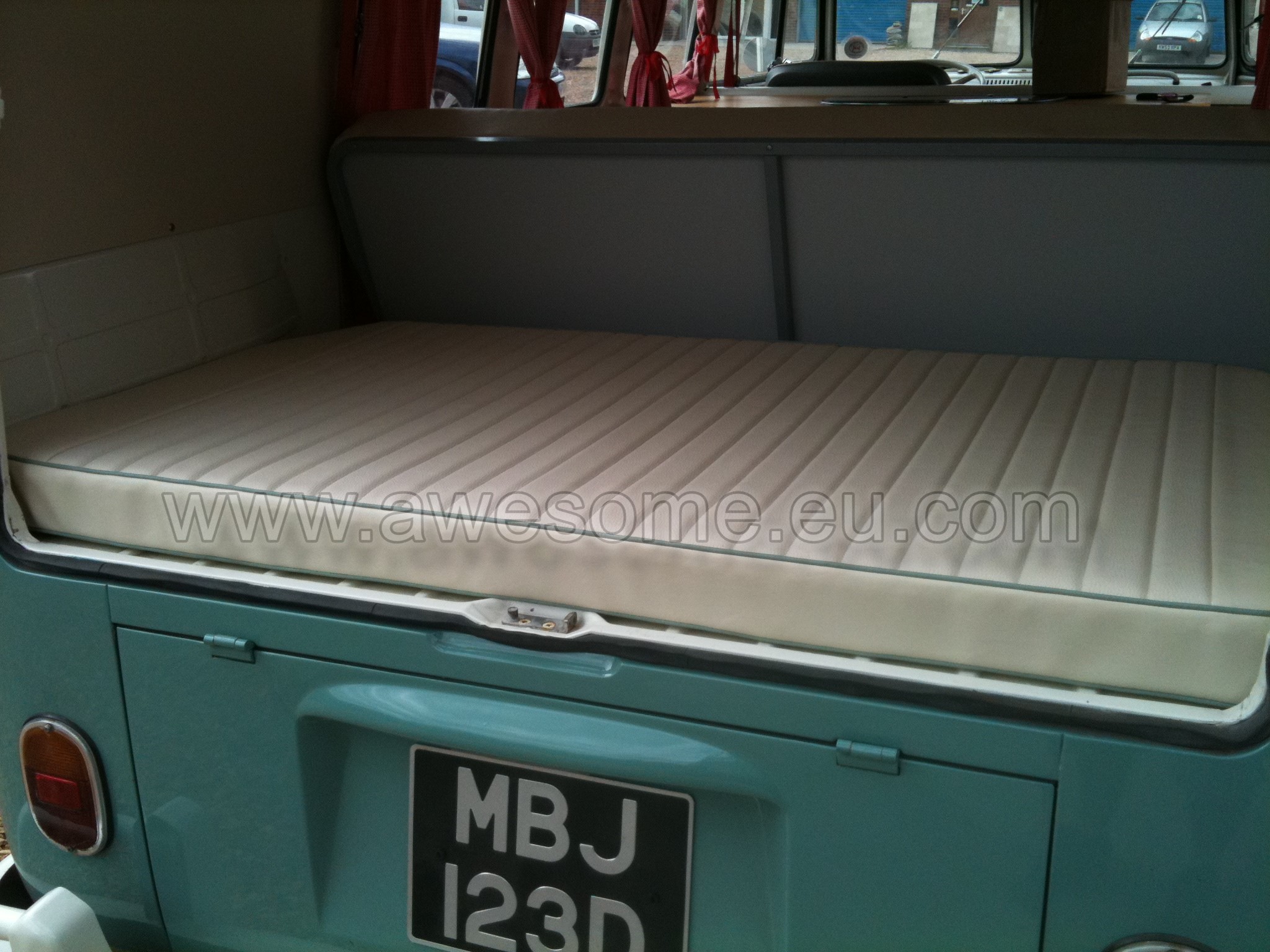 Splits screen campervan interior