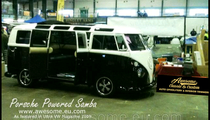 Porsche powered VW samba