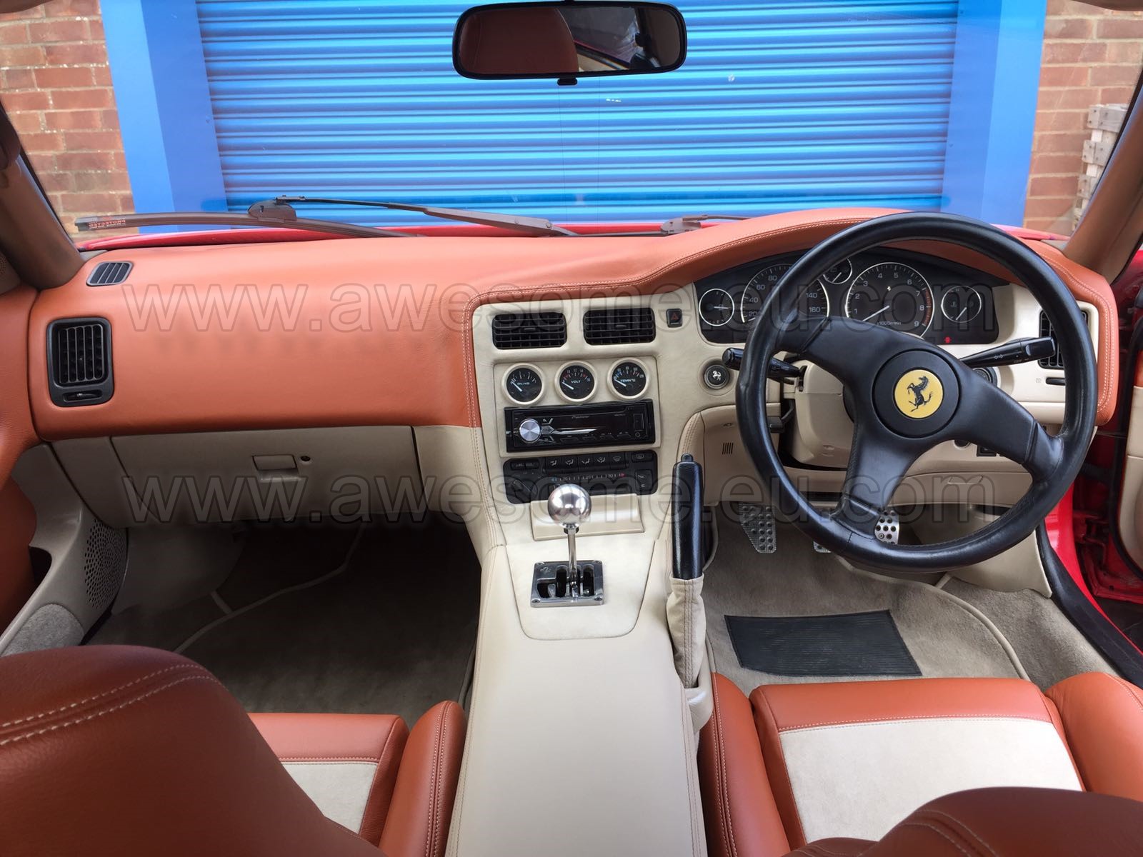 Ferrari F355 GTS - MR2 interior 7