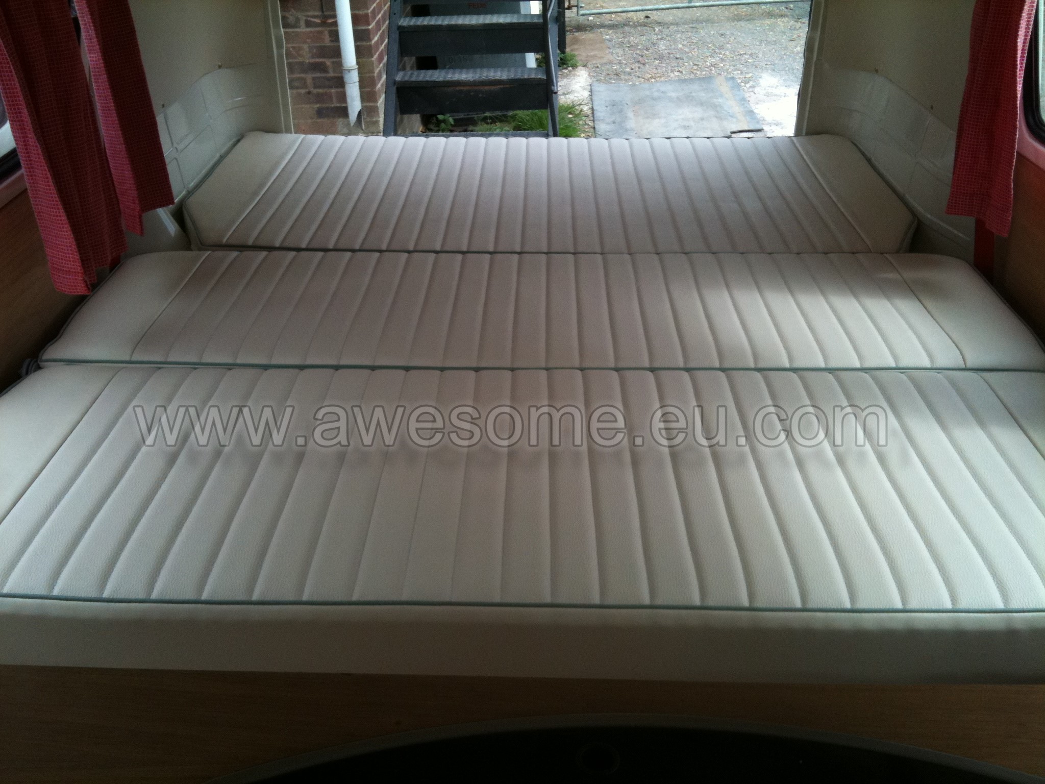 Splits screen campervan interior
