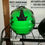 Thumbnail: Black and Green Helmet (Lg)