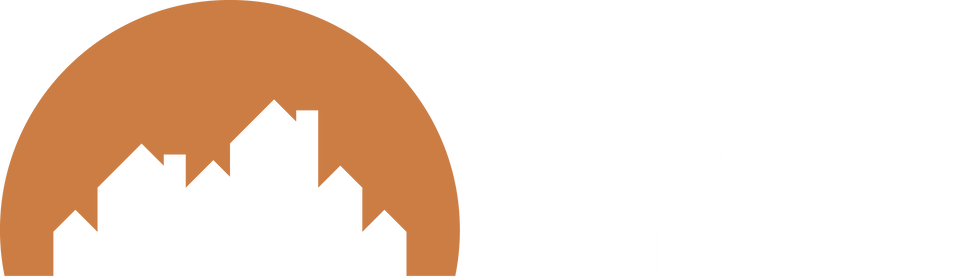 Homes for Good logo with orange roof