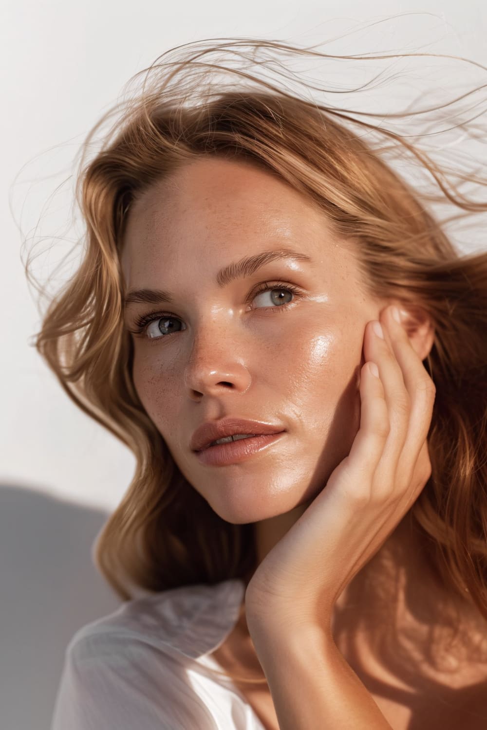 Ultraformer treatment on the jawline at Reborne, Marylebone, London