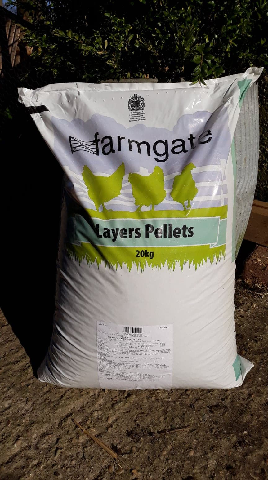 Layers Pellets 20kg £14 or 3kg £4