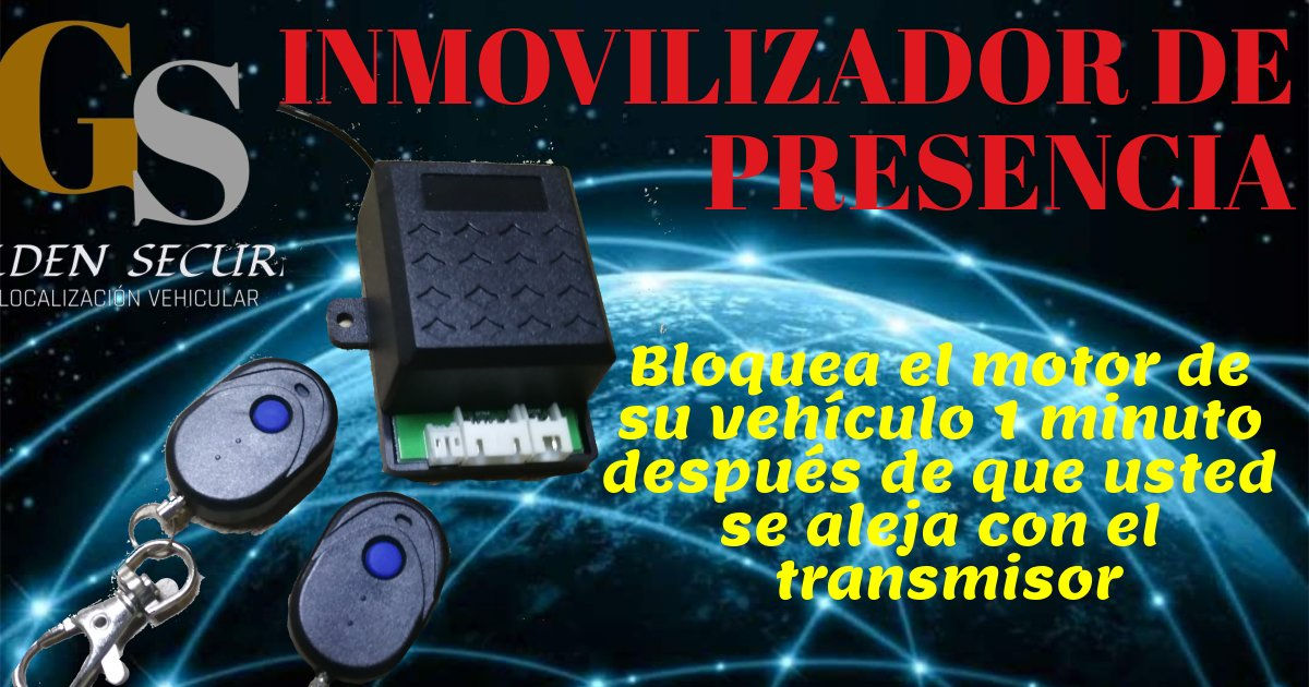 Inmovilizador de presencia... 