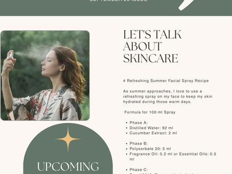 Free Refreshing Facial Spray Formula