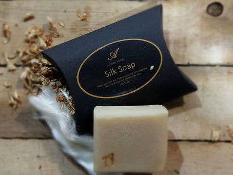 SILK SOAP WITH YOGHURT AND ESSENTIAL OILS @ R100