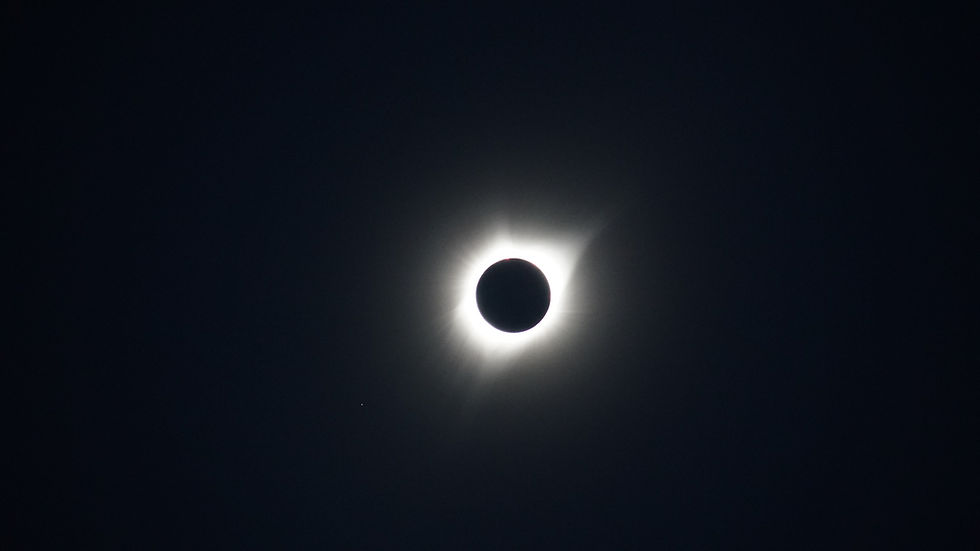 Total Eclipse in Spray, OR Credit: Kelly McKrillis for Space Racers