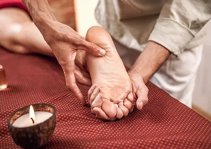 Massage détente au sol - Baillet Marie
